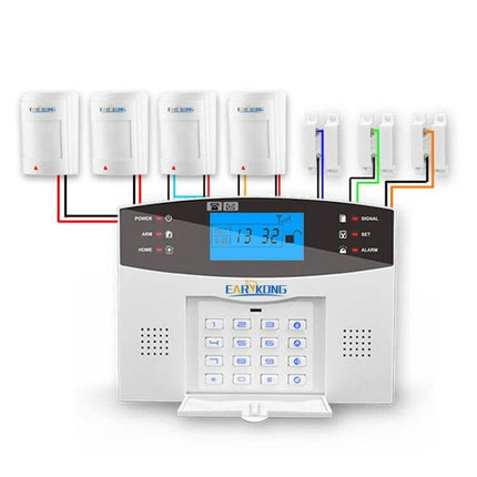 Wired Passive Infrared Motion Sensor for Home Security Detection wired PIR sensors connected to alarm control panel