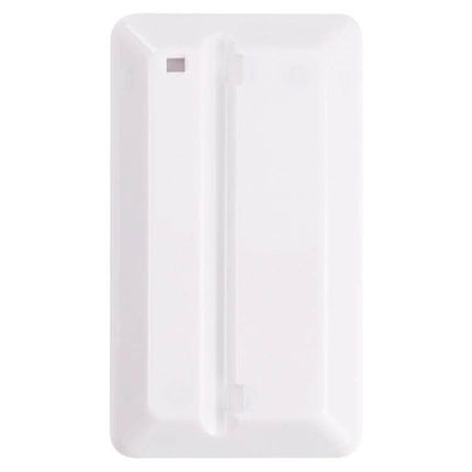 Wired Passive Infrared Motion Sensor for Home Security Systems white wired PIR sensor for doorways and basements, hardwired intrusion detection