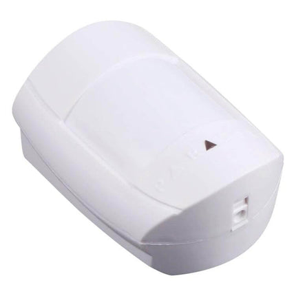 PIR Motion Sensor with Adjustable Sensitivity for Home Security white PIR detector for hallway and door intrusion monitoring