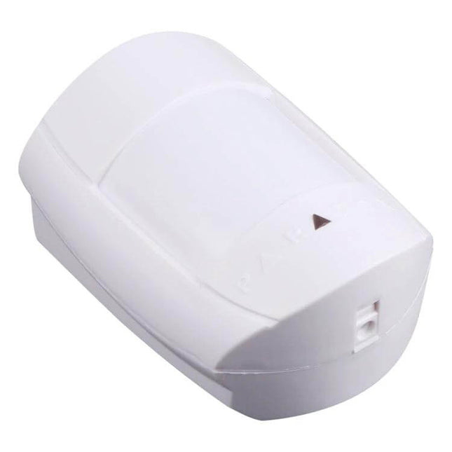 PIR Motion Sensor with Adjustable Sensitivity for Home Security white PIR detector for hallway and door intrusion monitoring