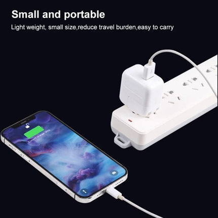 USB Adapter for Everyday Mobile Charging on the Go plugged into power strip charging smartphone on the go
