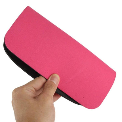 Rectangular Cloth Gel Wrist Rest Mouse Pad for Daily Computing Support - pink cloth surface with natural gel base held in hand