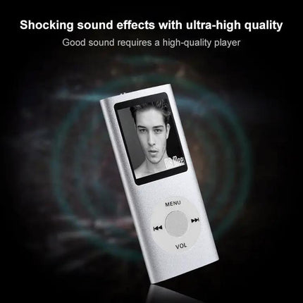 Compact Portable MP4 Player with 1.8 Inch TFT Screen and FM Radio