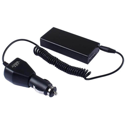Portable Cell Phone Signal Jammer for Privacy and Safety shown as compact black in-car power unit with coiled cable