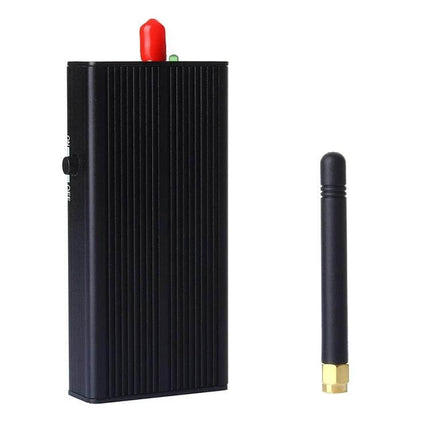 Portable GPS Jammer for Everyday Privacy Protection - compact black handheld GPS signal blocker with detachable antenna