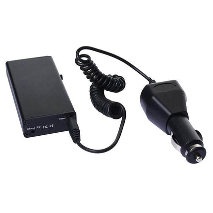Portable GPS Jammer for Everyday Privacy Protection compact car adapter and coiled cable shown