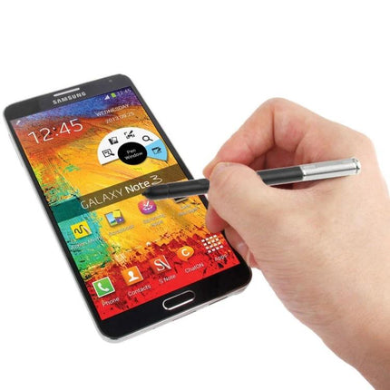 Pressure Sensitive Stylus Pen for Samsung Galaxy Note III used on Galaxy Note 3 for precise drawing, note-taking and reduced fingerprints