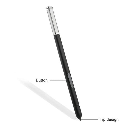 Stylus Pen for Samsung Galaxy Note 10.1 (2014) and Note 12.2 Tablets - compact ergonomic stylus with button and fine tip for notes, sketches, travel use