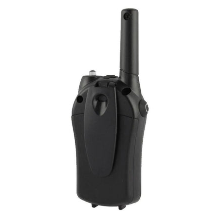 T668 Walkie Talkie Set for Everyday Communication and Use compact black ergonomic two-way radio for family outings and workplace coordination