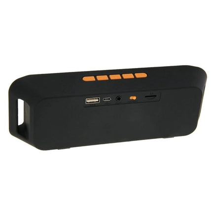 Compact Bluetooth Speaker For Everyday Listening And Calls with TF card slot, 3.5mm input, FM radio