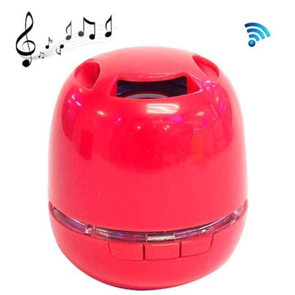 Wireless Bluetooth Headset Comfortable Fit For Commuting compact red Bluetooth speaker with hands-free calling and TF card slot