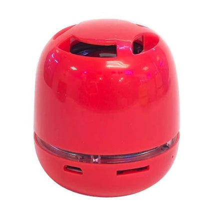 Wireless Bluetooth Headset Comfortable Fit For Commuting compact red Bluetooth speaker with TF card slot and Micro USB charging