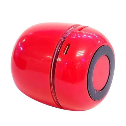 Wireless Bluetooth Headset Comfortable Fit For Commuting compact red Bluetooth earpiece with Micro USB and 3.5mm jack