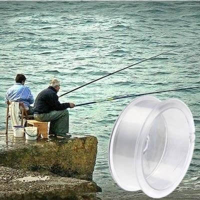 Falcon Fishing Line 100m For River And Sea Use Everyday - white 100m spool, 7.2kg strength ideal for spinning reels and coastal or river fishing
