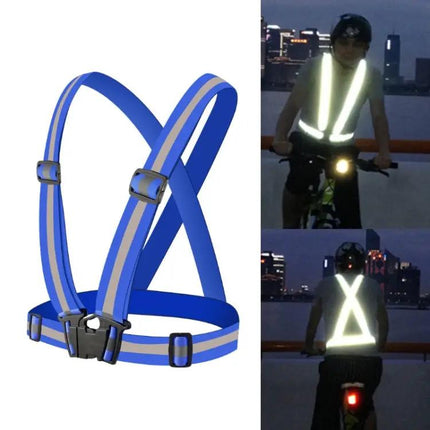 Reflective Vest for Safe Night Running and Riding