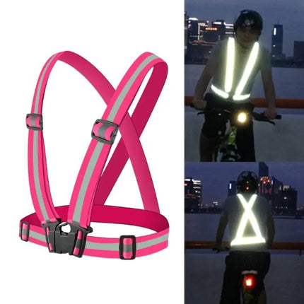 Reflective Vest for Safe Night Running and Riding