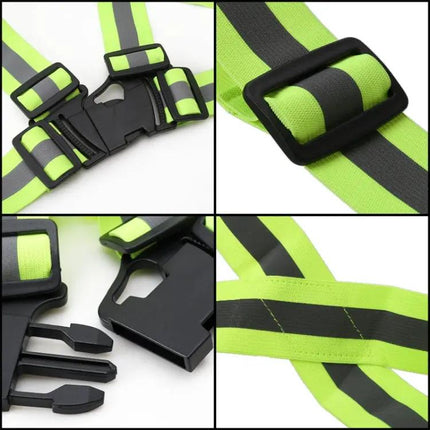 Reflective Vest for Safe Night Running and Riding