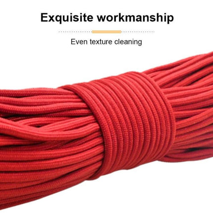 Paratrooper Rope 100m Outdoor Rescue And Survival Gear red 100m coil with 4mm core for shelter rigging, anchor lines and emergency rescue
