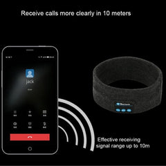 Wireless Music Headband with Bluetooth V5.0 and Hands-Free Mic for Active Lifestyles