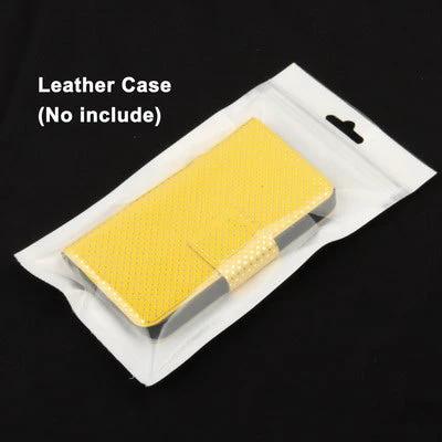 Anti-Static Zip Lock Bags for Electronics Protection, 18x10cm, 100 Pack - clear anti-static bag with yellow leather case inside, resealable protection