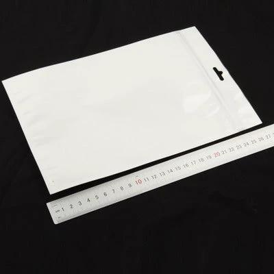 Anti-Static Zip Lock Bag for Electronic Protection, 27 x 18 cm - clear anti-static pouch with zip seal and hanging hole for circuit boards