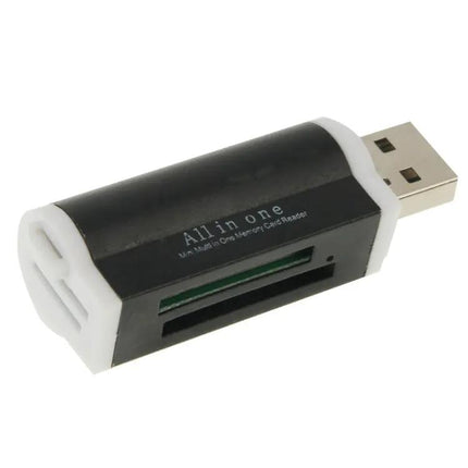 Multi-Format USB Memory Card Reader for Portable File Access