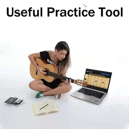 Guitar USB Cable for Everyday Recording and Practice connecting acoustic-electric guitar to laptop for easy practice and recording