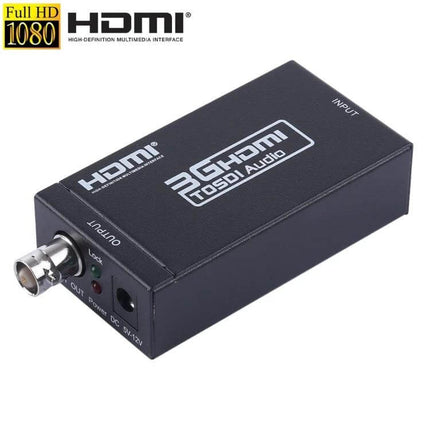 Mini HDMI to SDI Video Signal Converter for Professional Displays compact 3G HDMI to SDI audio converter box with BNC output for broadcast