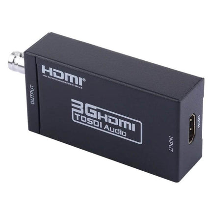 Mini HDMI to SDI Video Signal Converter for Professional Displays black 3G HDMI to SDI audio adapter with HDMI input and BNC SDI output