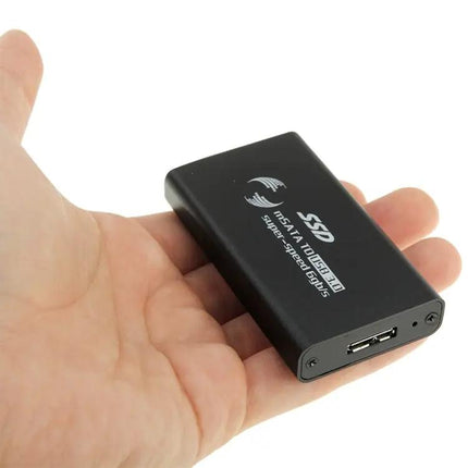 mSATA SSD Enclosure with USB 3.0 for Portable Data Storage