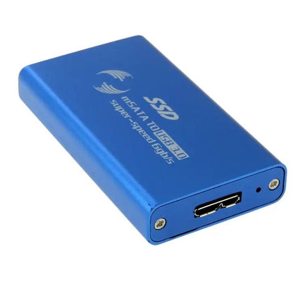 mSATA SSD Enclosure with USB 3.0 for Portable Data Storage
