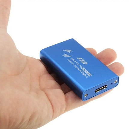 mSATA SSD Enclosure with USB 3.0 for Portable Data Storage