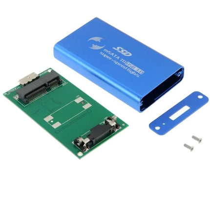 mSATA SSD Enclosure with USB 3.0 for Portable Data Storage