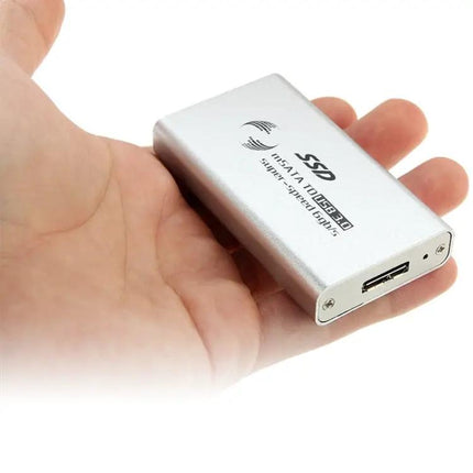 mSATA SSD Enclosure with USB 3.0 for Portable Data Storage
