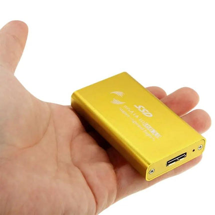 mSATA SSD Enclosure with USB 3.0 for Portable Data Storage