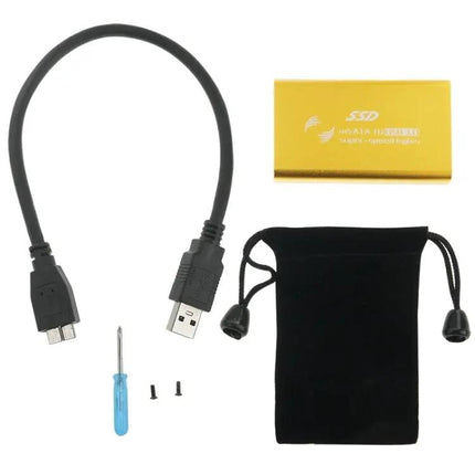 mSATA SSD Enclosure with USB 3.0 for Portable Data Storage