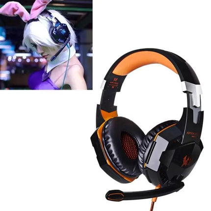 EACH Over Ear Gaming Headset With Comfort Cushions