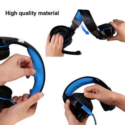 EACH Over Ear Gaming Headset With Comfort Cushions
