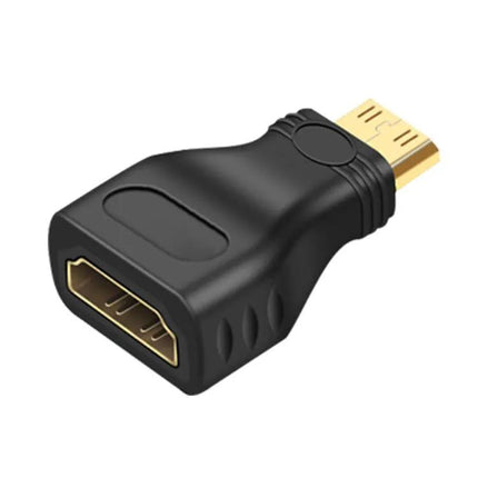 Gold Plated Mini HDMI to HDMI Adapter for Video Connections