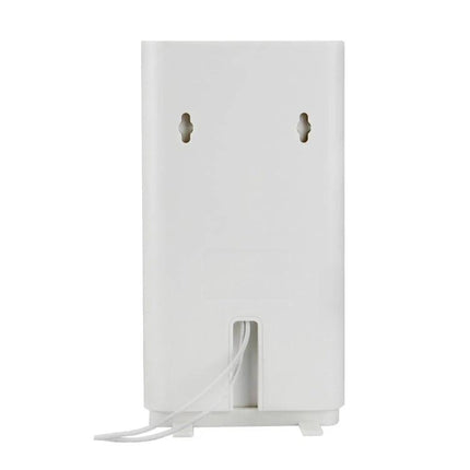 Indoor 4G LTE MIMO Antenna for Better Signal Reception - white indoor antenna back view with cable management and wall mount slots