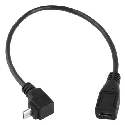 Essential Adapter for Extending Device Connections in Everyday Life - Micro USB male to female adapter cable for charging and cord management