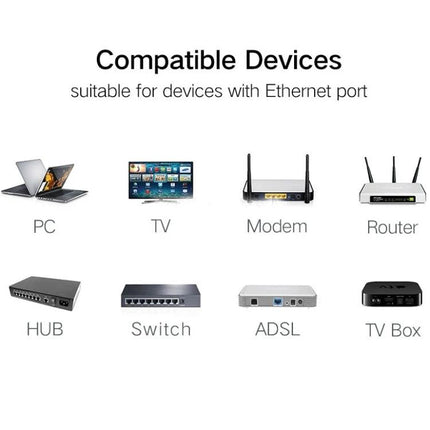 RJ45 Modular Plug Connectors for Network Cables, 1000 Pack - compatible devices (PC, TV, modem, router, hub, switch, ADSL, TV box)