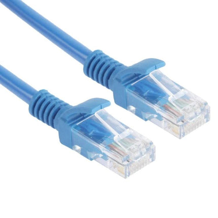 Cat 6E Ethernet Cable for Local Area Network Connections 1.5m blue patch cable with RJ45 connectors for home and office networking