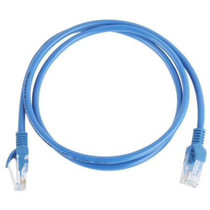 Cat 6E Ethernet Cable for Local Area Network Connections – 1.5m blue patch cable connecting computers, routers and switches for fast LAN data transfer
