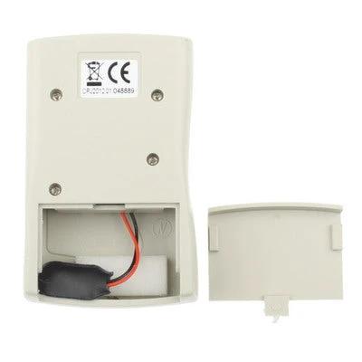 RJ45 and RJ11 Network Cable Tester for Ethernet Wiring Checks - backside with battery compartment open