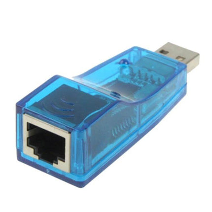 USB to RJ45 Ethernet Adapter for Reliable Network Connections - blue USB to RJ45 dongle for stable wired internet