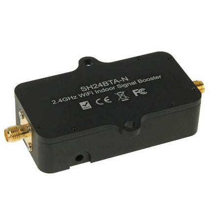 Sunhans 2.4GHz WiFi Signal Booster for Home Networks black 2.4GHz indoor amplifier device with SMA connectors