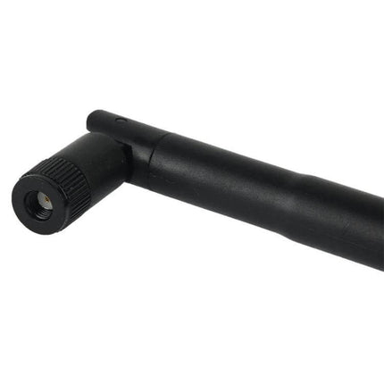 High-Gain Wireless Network Antenna for Signal Enhancement - black adjustable external WiFi antenna for improved home and office coverage