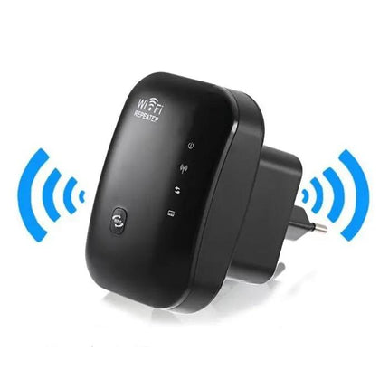 Wireless-N WiFi Repeater for Large Area Coverage with EU Plug