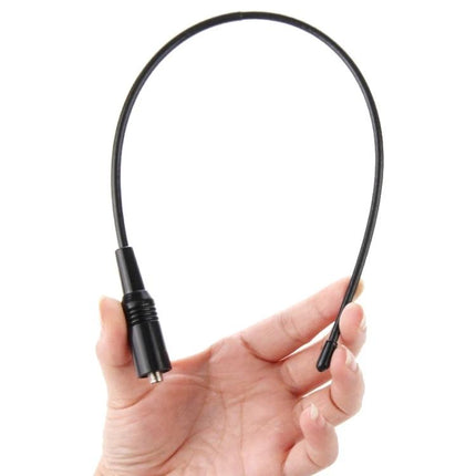 Nagoya Dual Band Flexible Whip Antenna for Walkie Talkies in hand showing flexible dual-band whip for improved radio range